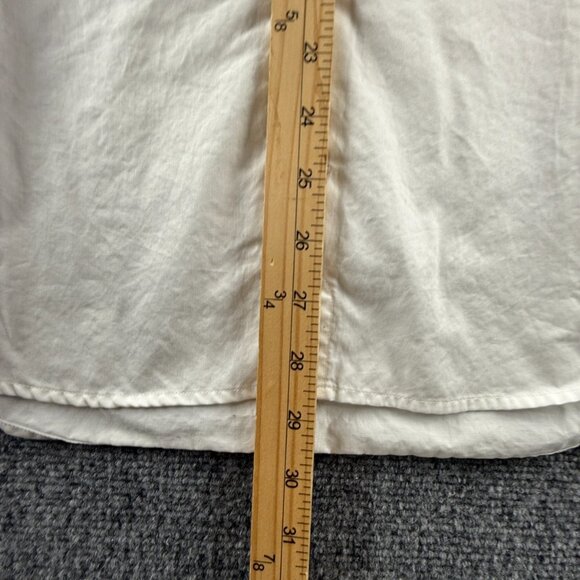 Stenstroms Cotton Twofold super 15.5 Slimline White Long Sleeve Button Up Solid - Picture 5 of 16